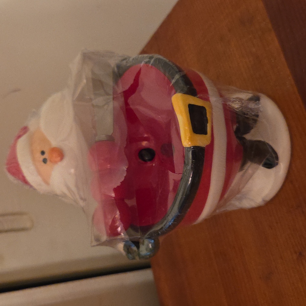Santa Claus Dip Bowl with Spreader